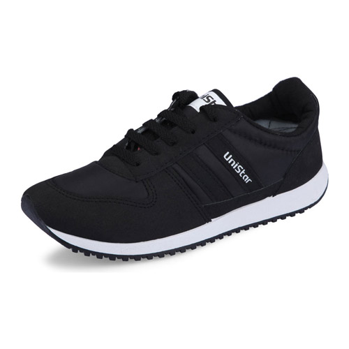 Black Sports Shoes With White Sole Black Sports Shoes With White Sole